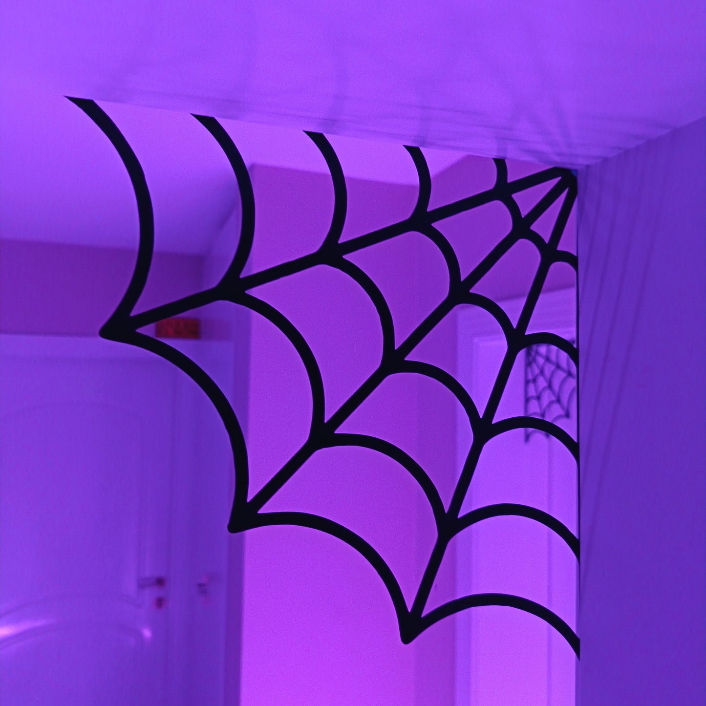 Spider Web Door Topper | Set of 3