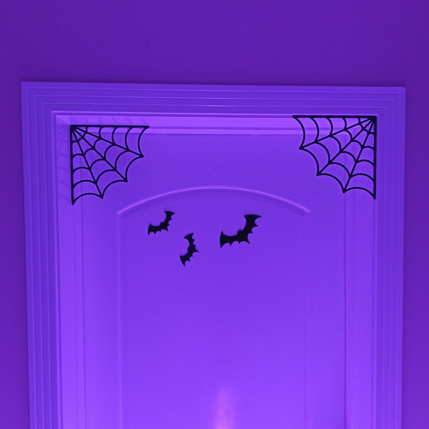 Spider Web Door Topper | Set of 3