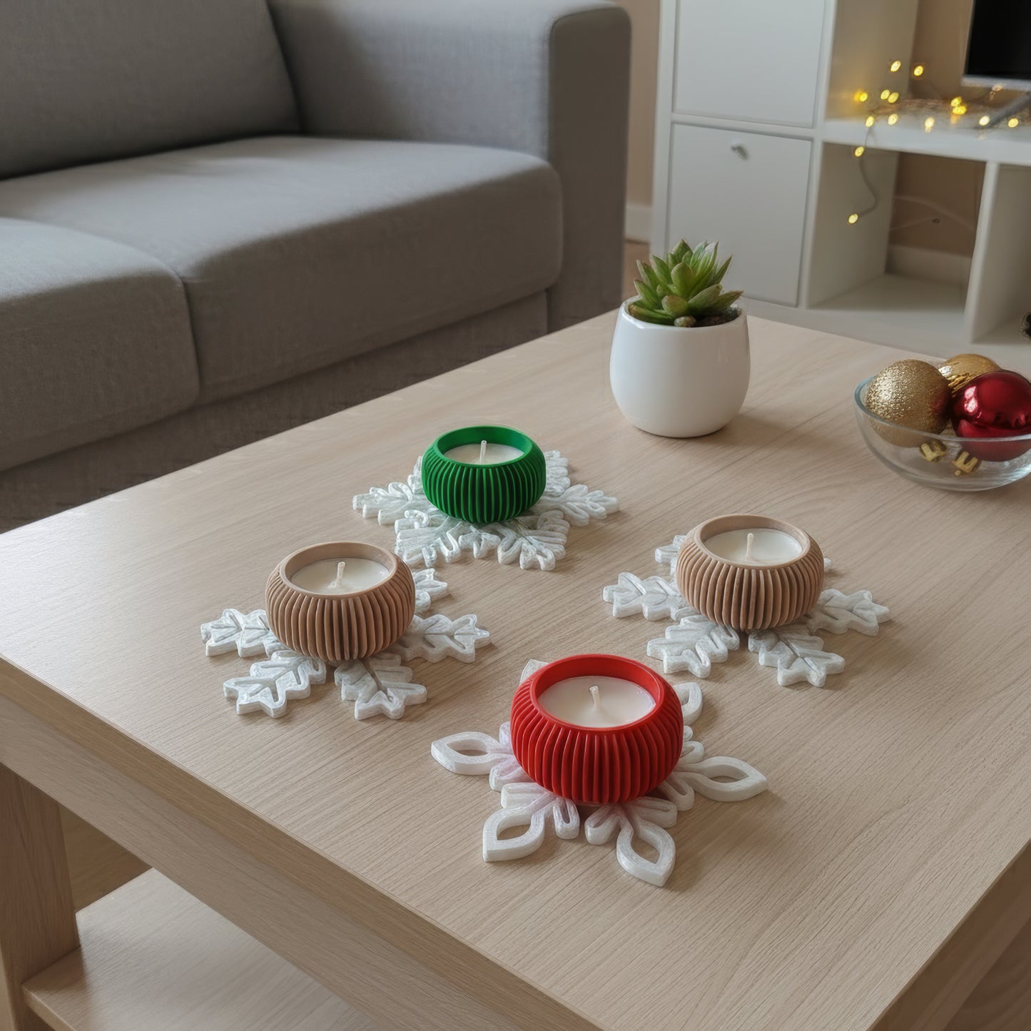 Snowflake Candlelight