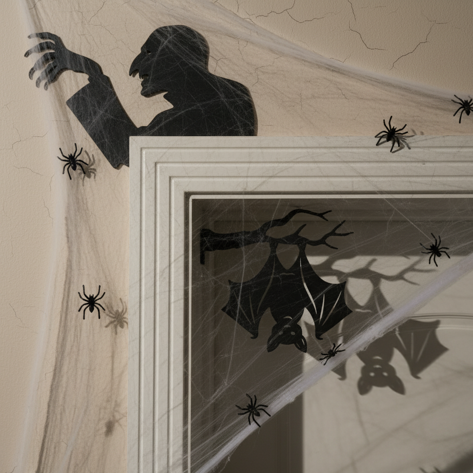 Bat Door Corner Decoration
