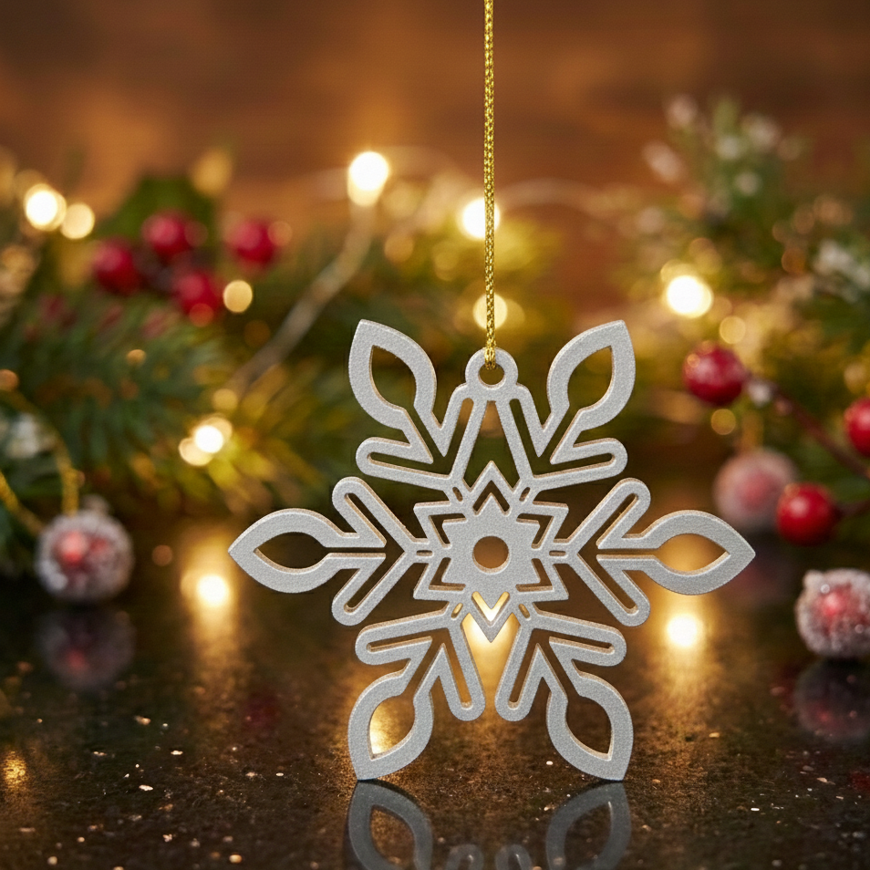 Snowflake Ornament Set