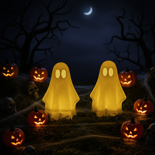 Halloween Ghost Figurine | Spooky Ghost Decor