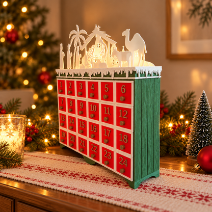 LAB16-CORRECT Green_Body_Red_Drawers_Nativity_Angled