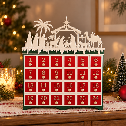 LAB16-CORRECT Green_Body_Red_Drawers_Nativity_Front