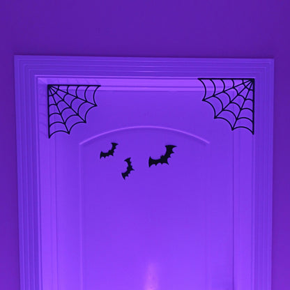 Spider Web Door Topper | Set of 3