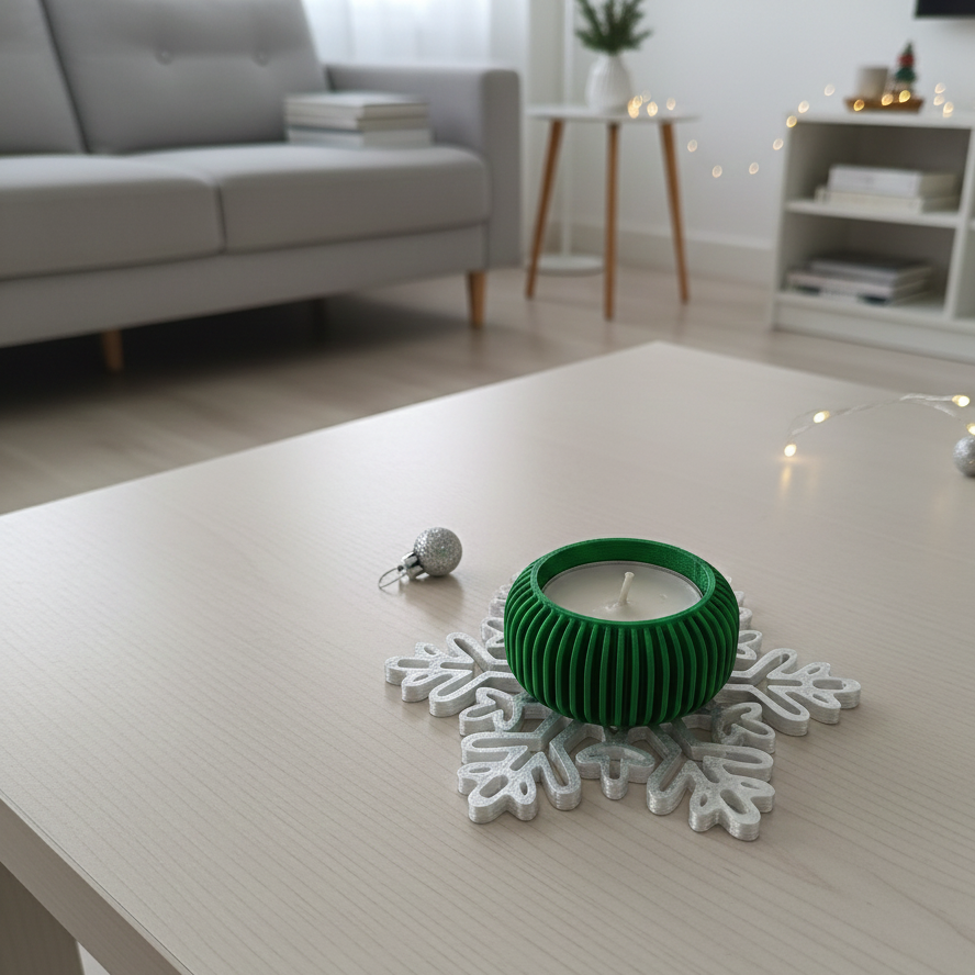 Snowflake Candlelight