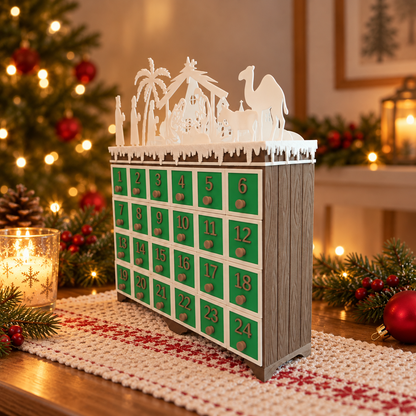 LAB16-CORRECT Wood_Body_Green_Drawers_Nativity_Angled