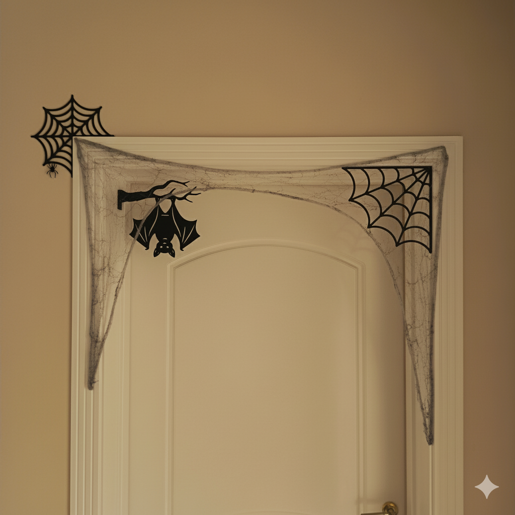 Bat Door Corner Decoration