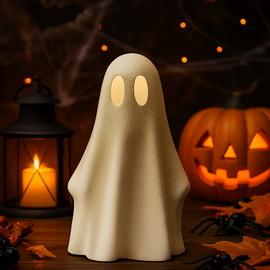 Halloween Ghost Figurine | Spooky Ghost Decor