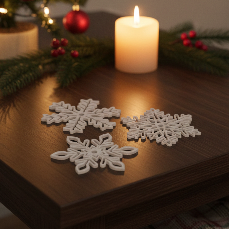 Snowflake Ornament Set
